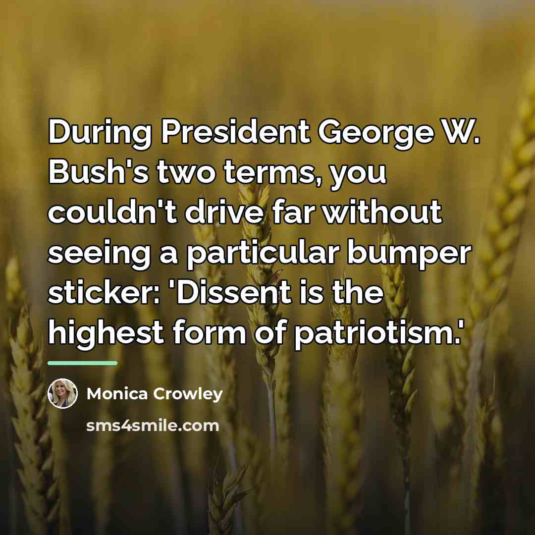 “During President George W. Bush's two terms, you couldn't drive…” quote by Monica Crowley