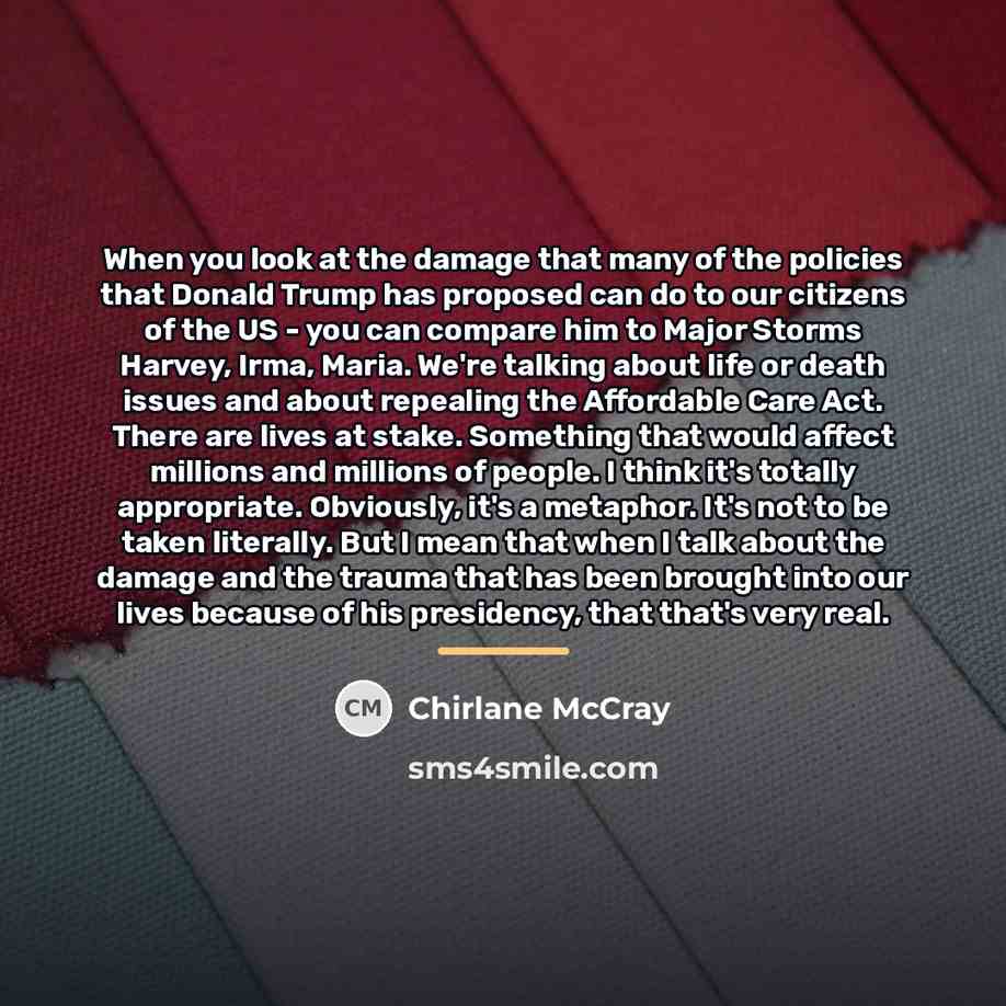 “When you look at the damage that many of the…” quote by Chirlane McCray