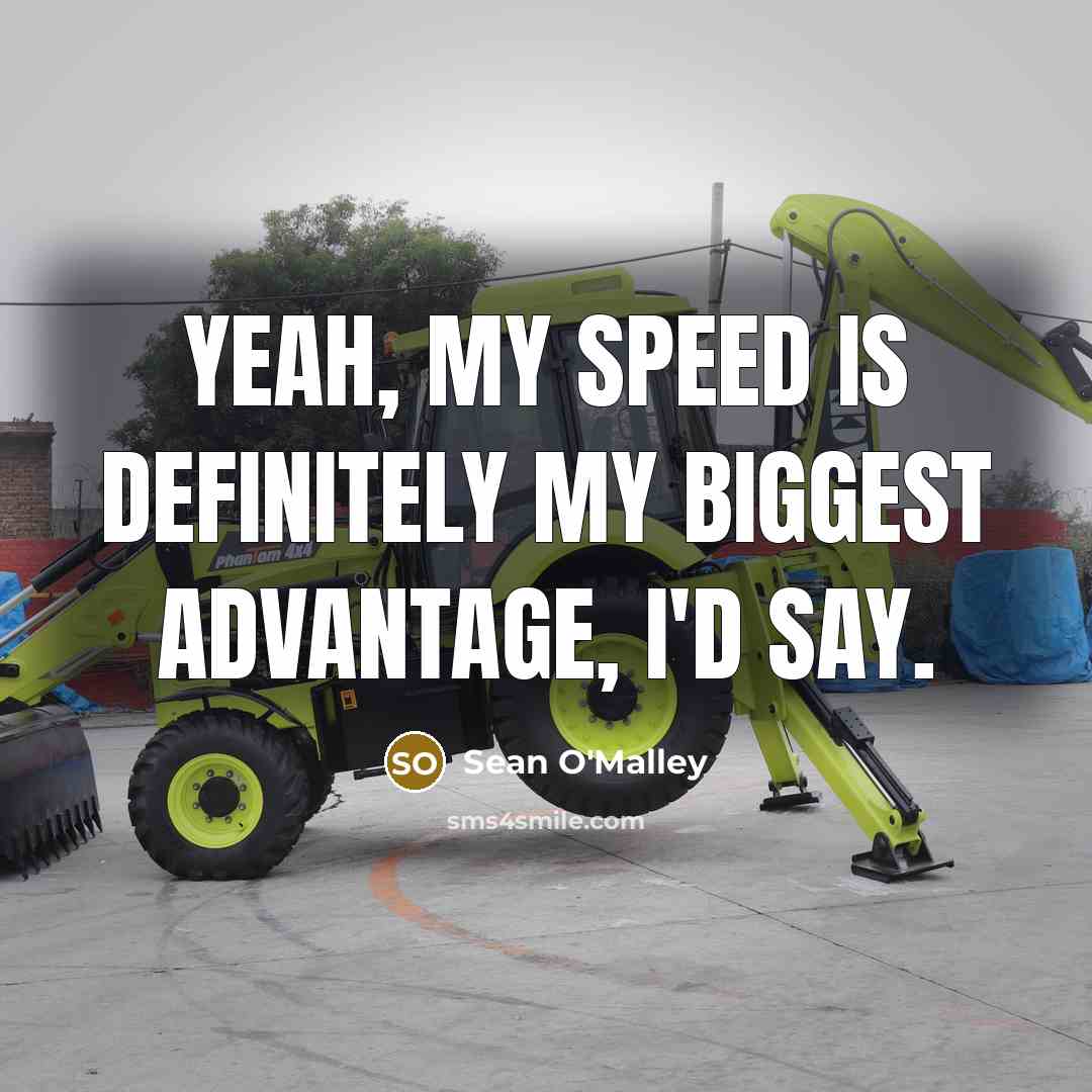 “Yeah, my speed is definitely my biggest advantage, I'd say.…” quote by Sean O'Malley
