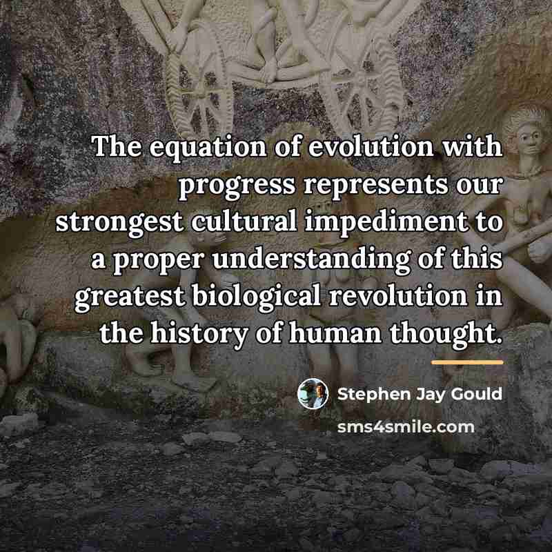“The equation of evolution with progress represents our strongest cultural…” quote by Stephen Jay Gould