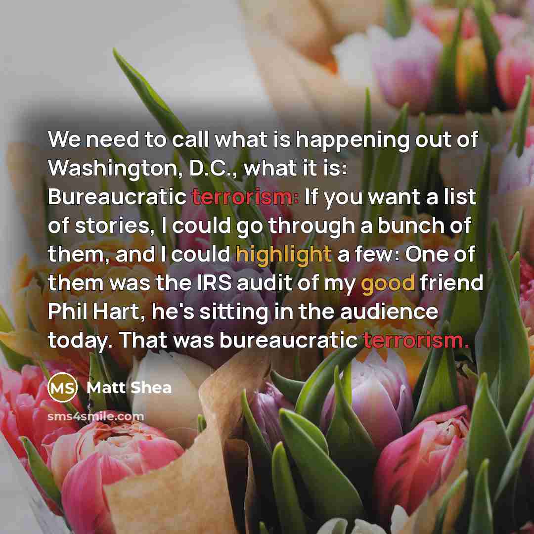 “We need to call what is happening out of Washington,…” quote by Matt Shea