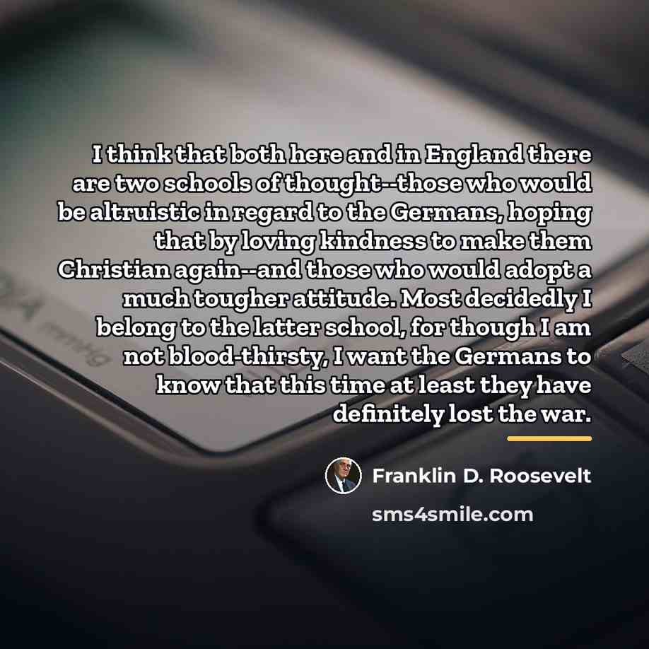 “I think that both here and in England there are…” quote by Franklin D. Roosevelt