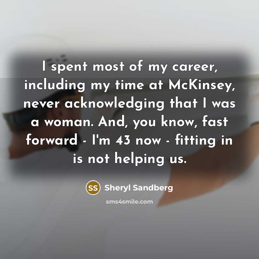 “I spent most of my career, including my time at…” quote by Sheryl Sandberg