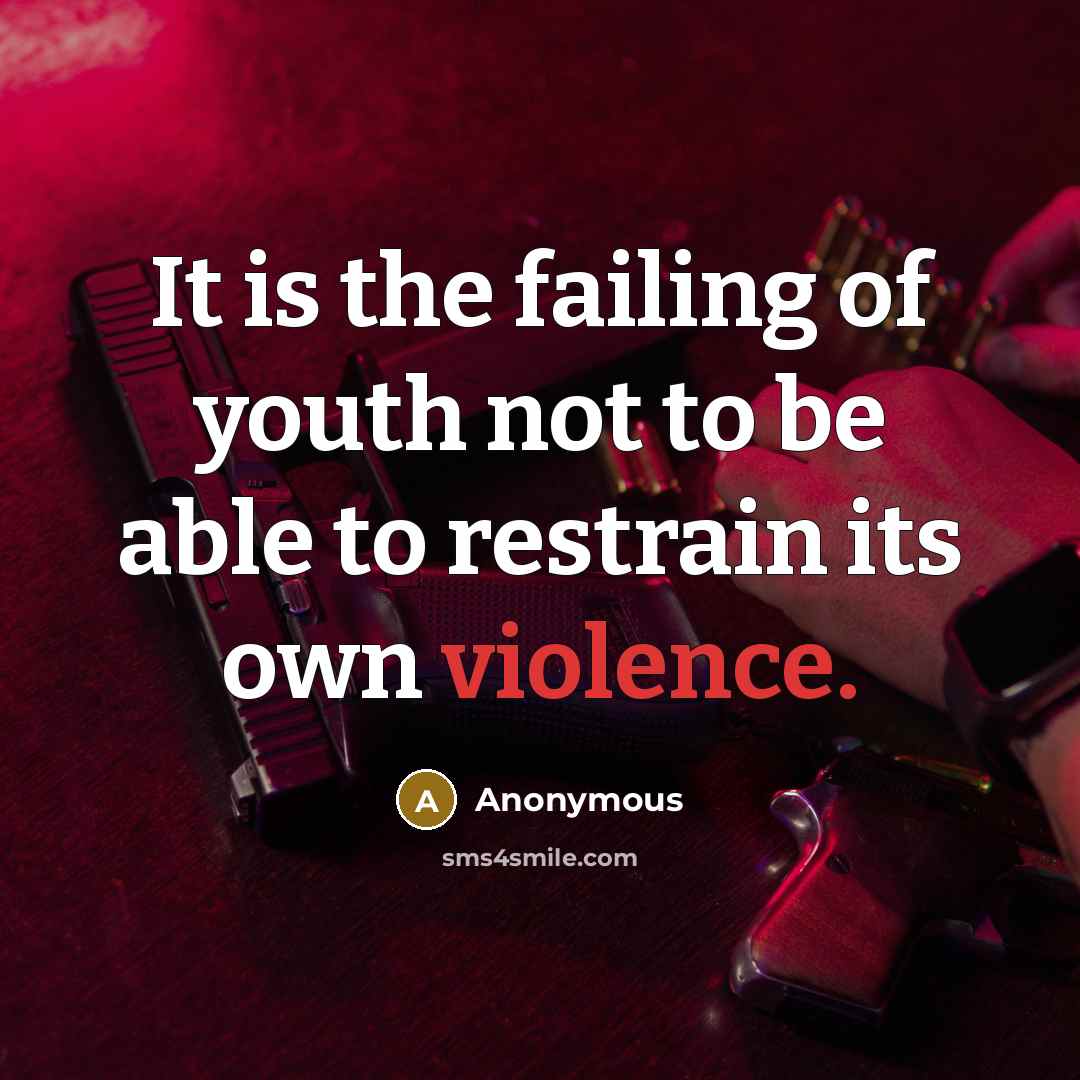 “It is the failing of youth not to be able…” quote by Anonymous
