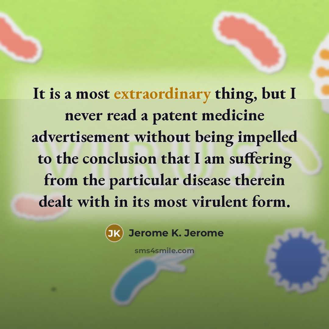 “It is a most extraordinary thing, but I never read…” quote by Jerome K. Jerome
