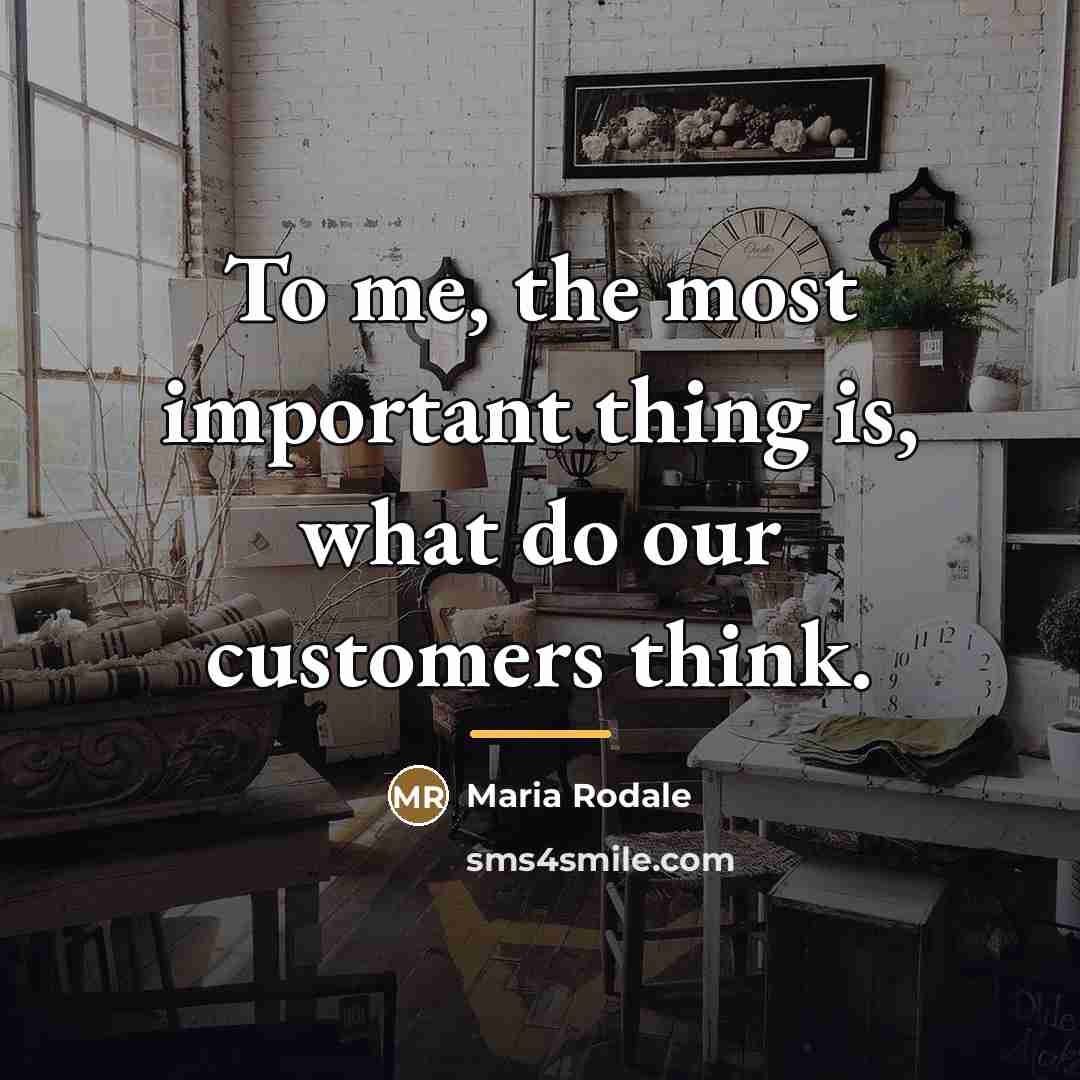 “To me, the most important thing is, what do our…” quote by Maria Rodale