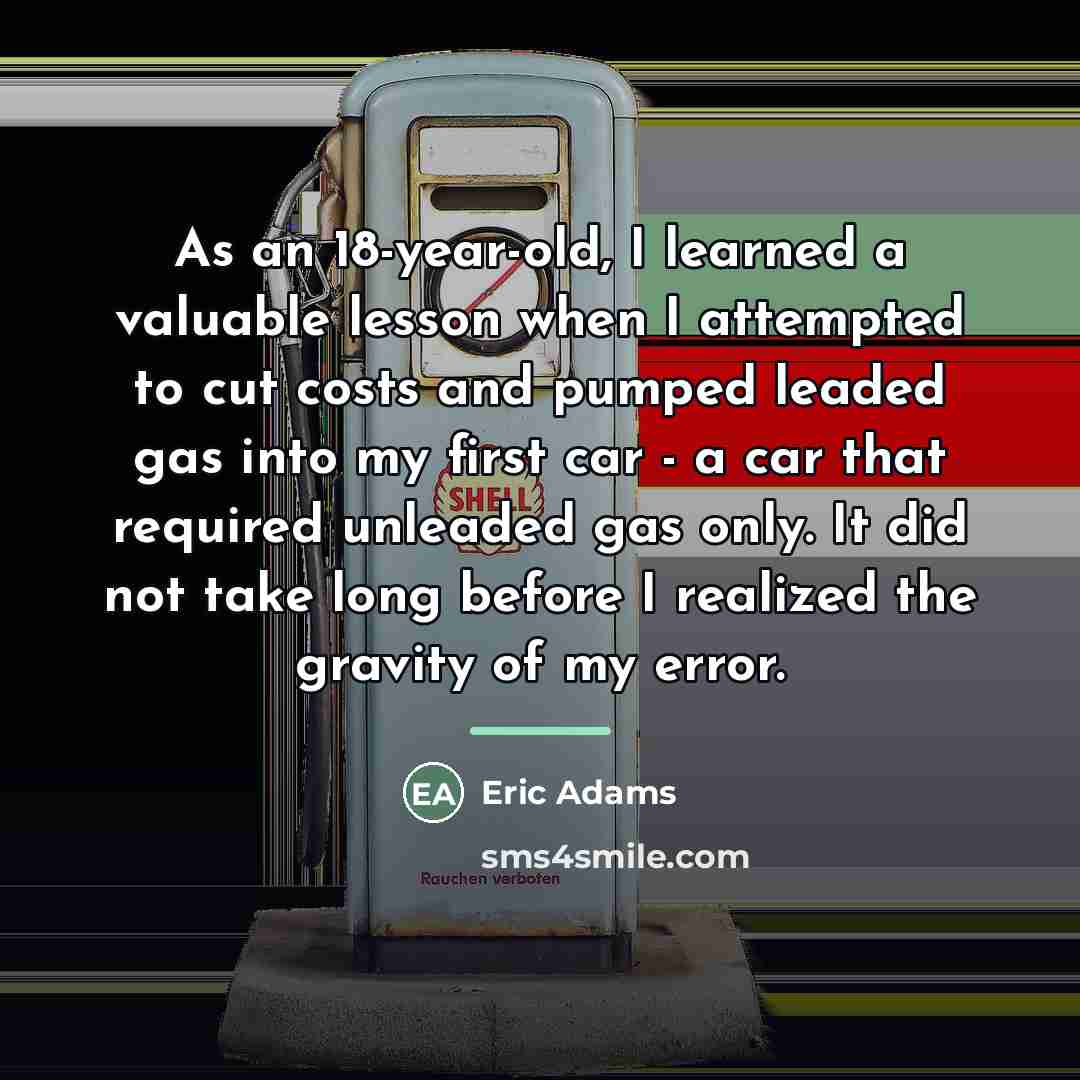“As an 18-year-old, I learned a valuable lesson when I…” quote by Eric Adams