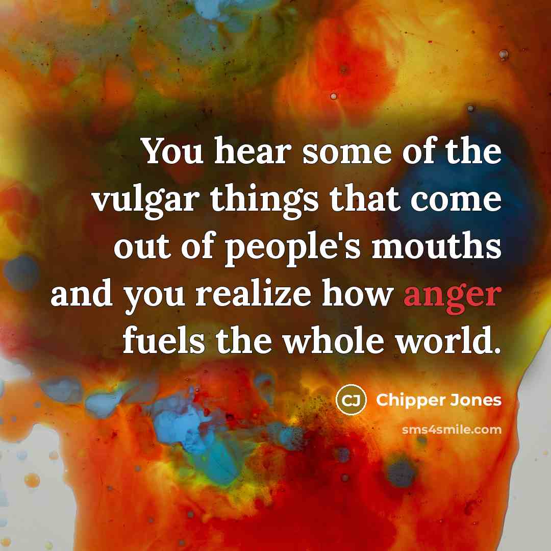 “You hear some of the vulgar things that come out…” quote by Chipper Jones
