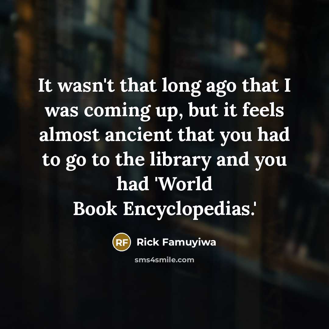 “It wasn't that long ago that I was coming up,…” quote by Rick Famuyiwa