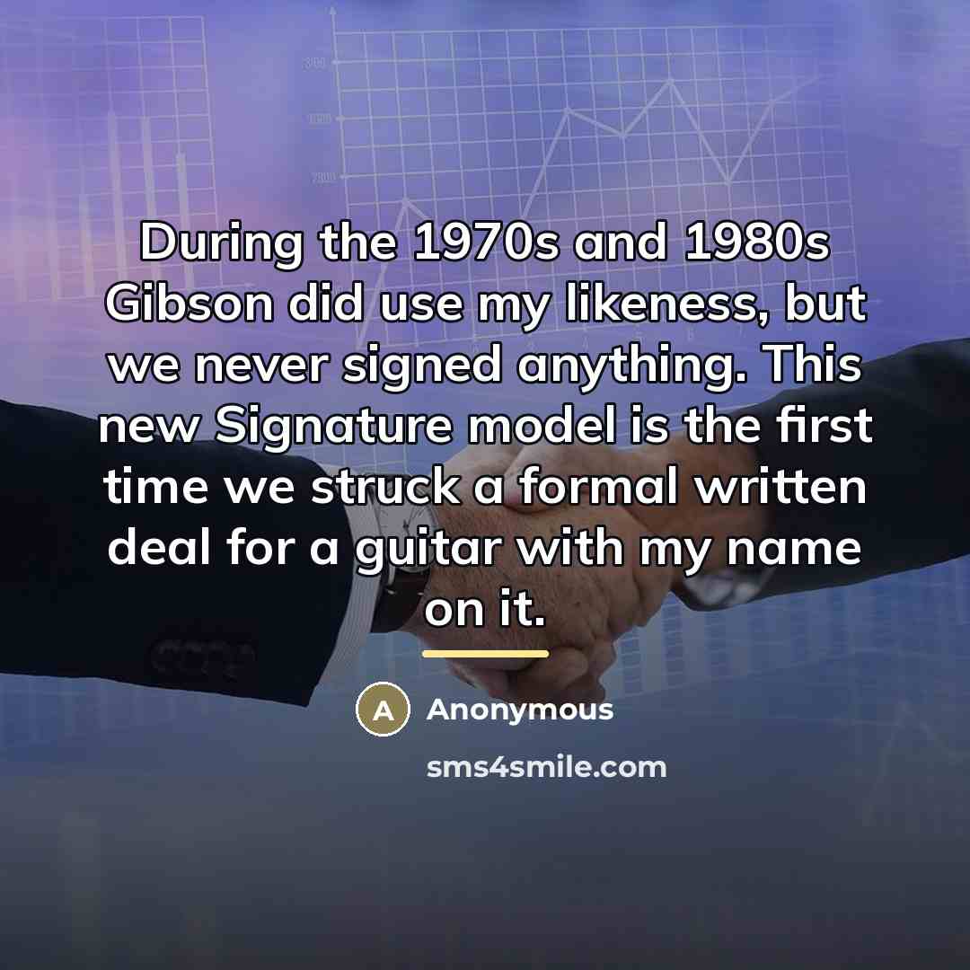 “During the 1970s and 1980s Gibson did use my likeness,…” quote by Anonymous