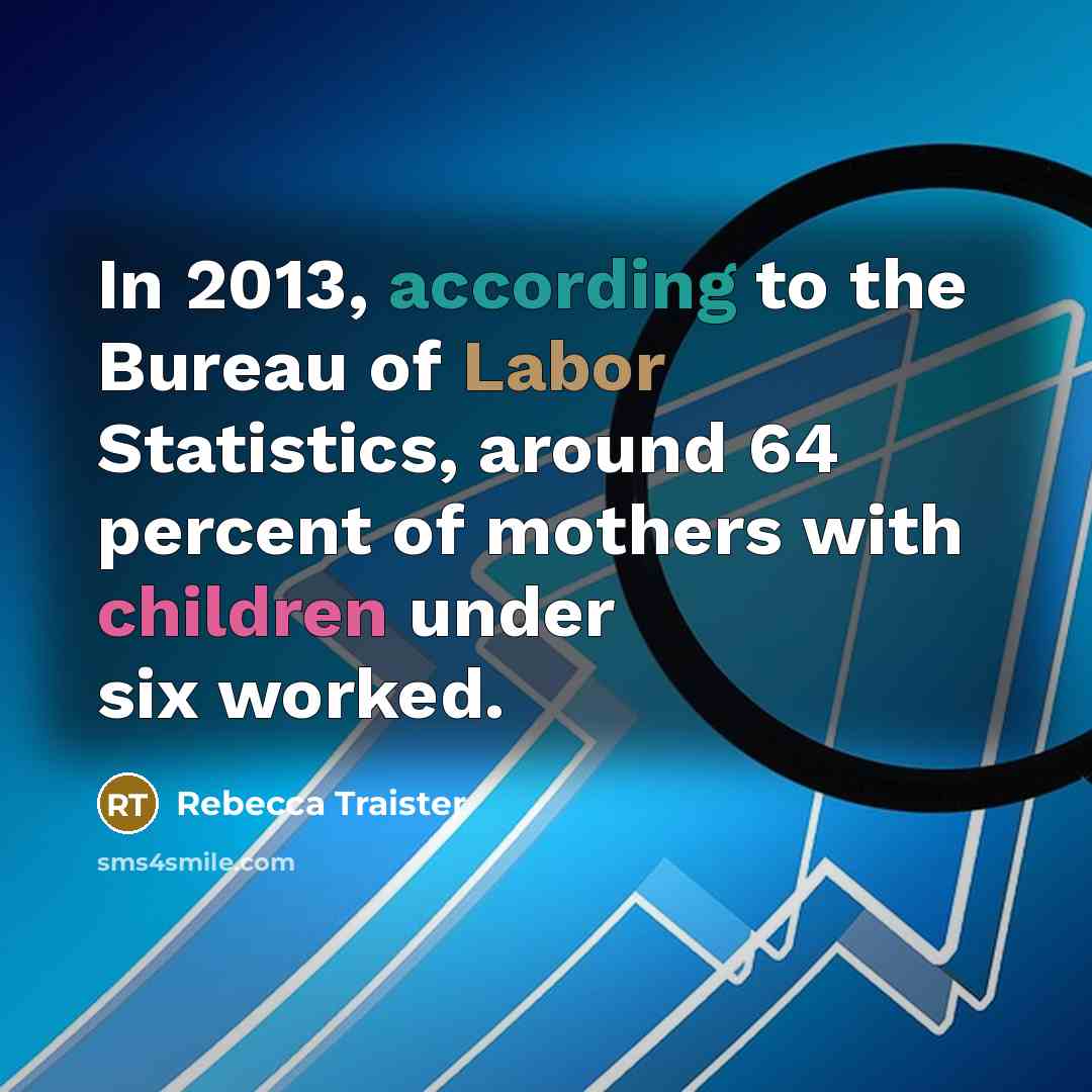 “In 2013, according to the Bureau of Labor Statistics, around…” quote by Rebecca Traister