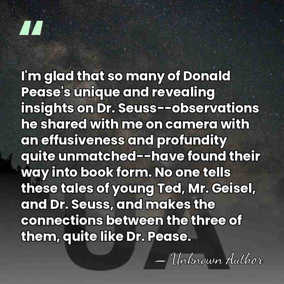 I'm glad that so many of Donald Pease's unique and revealing insights&hellip; - Unknown Author
