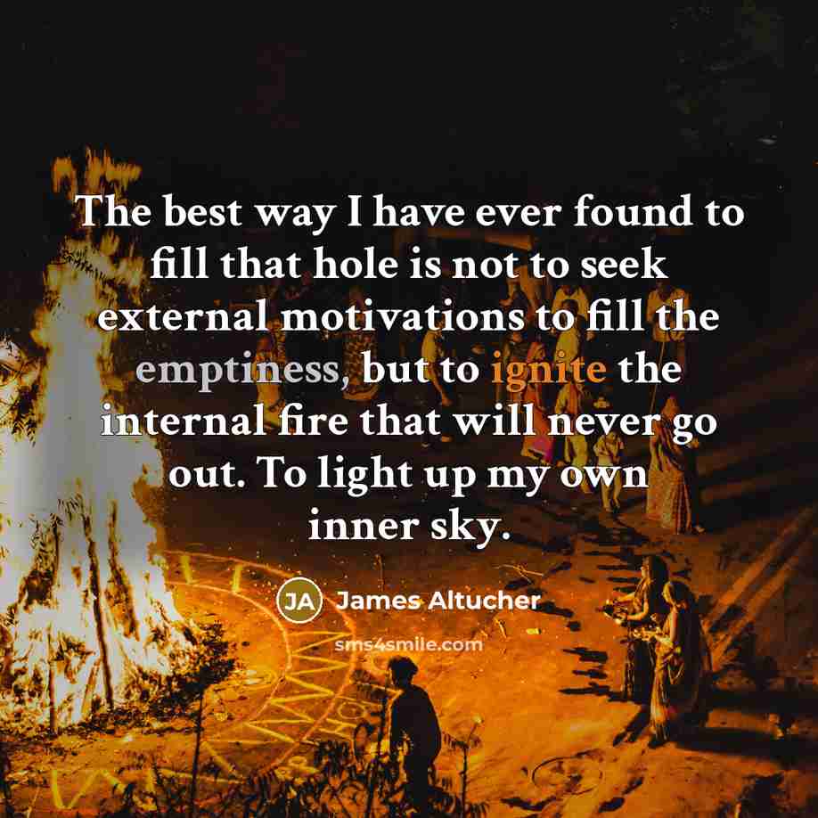 “The best way I have ever found to fill that…” quote by James Altucher