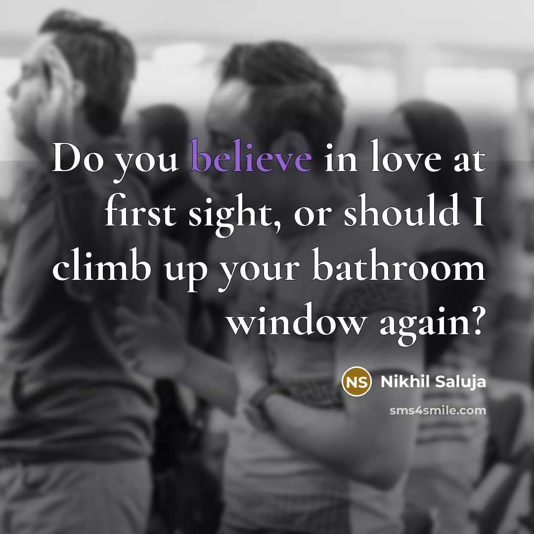 “Do you believe in love at first sight, or should…” quote by Nikhil Saluja