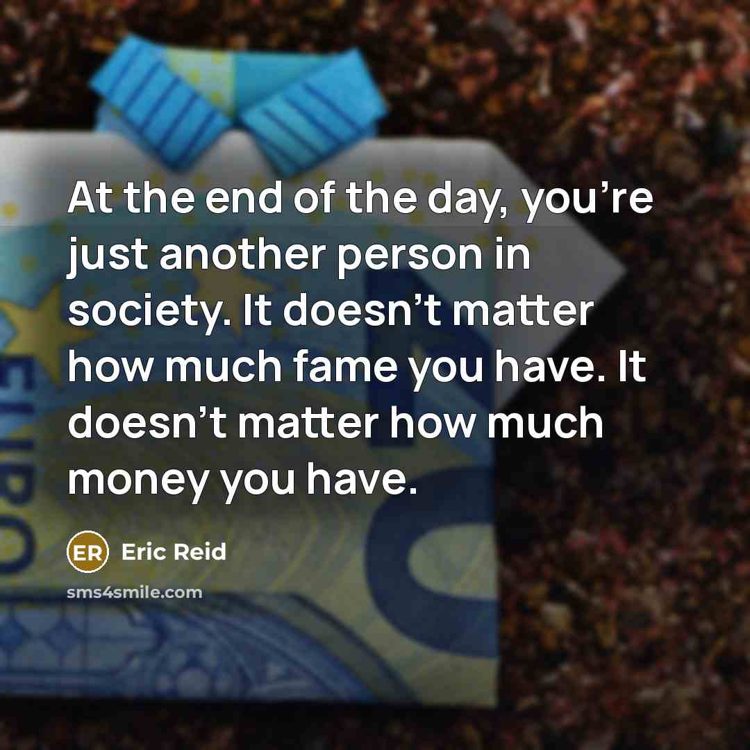 “At the end of the day, you're just another person…” quote by Eric Reid