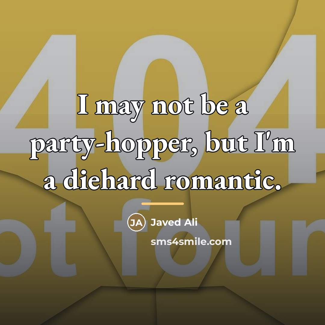“I may not be a party-hopper, but I'm a diehard…” quote by Javed Ali