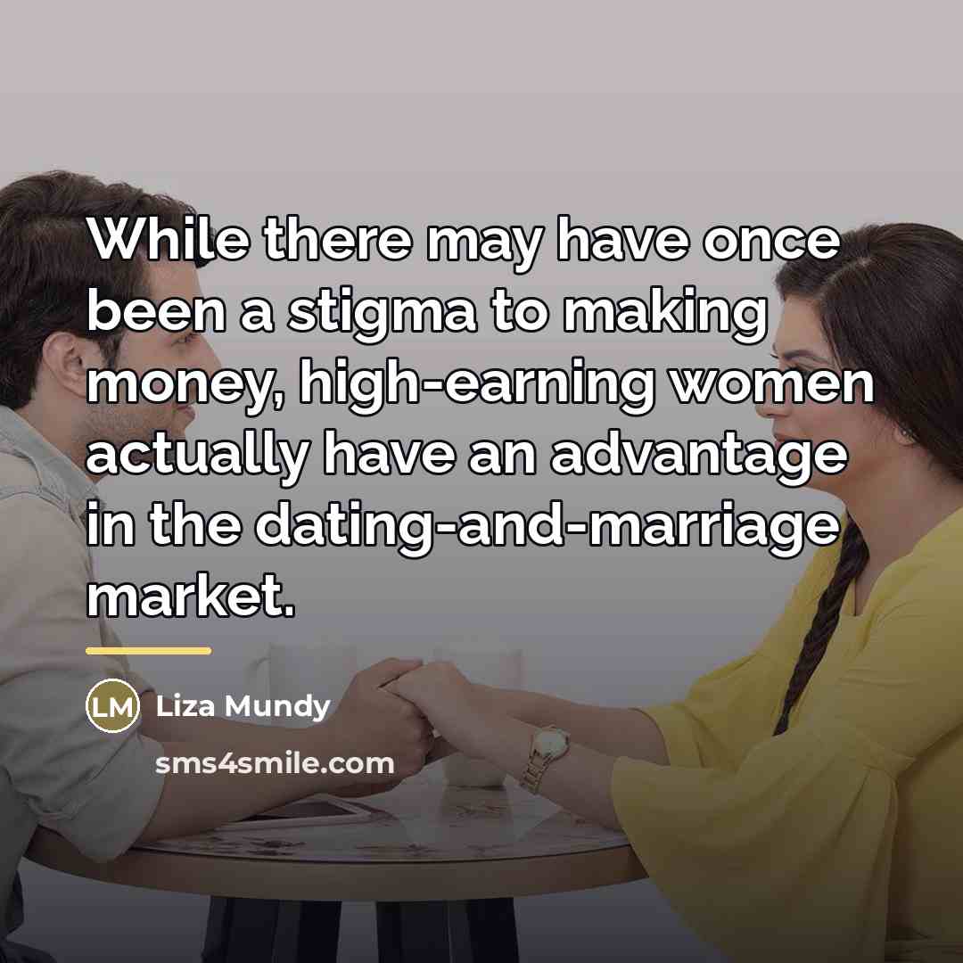 “While there may have once been a stigma to making…” quote by Liza Mundy