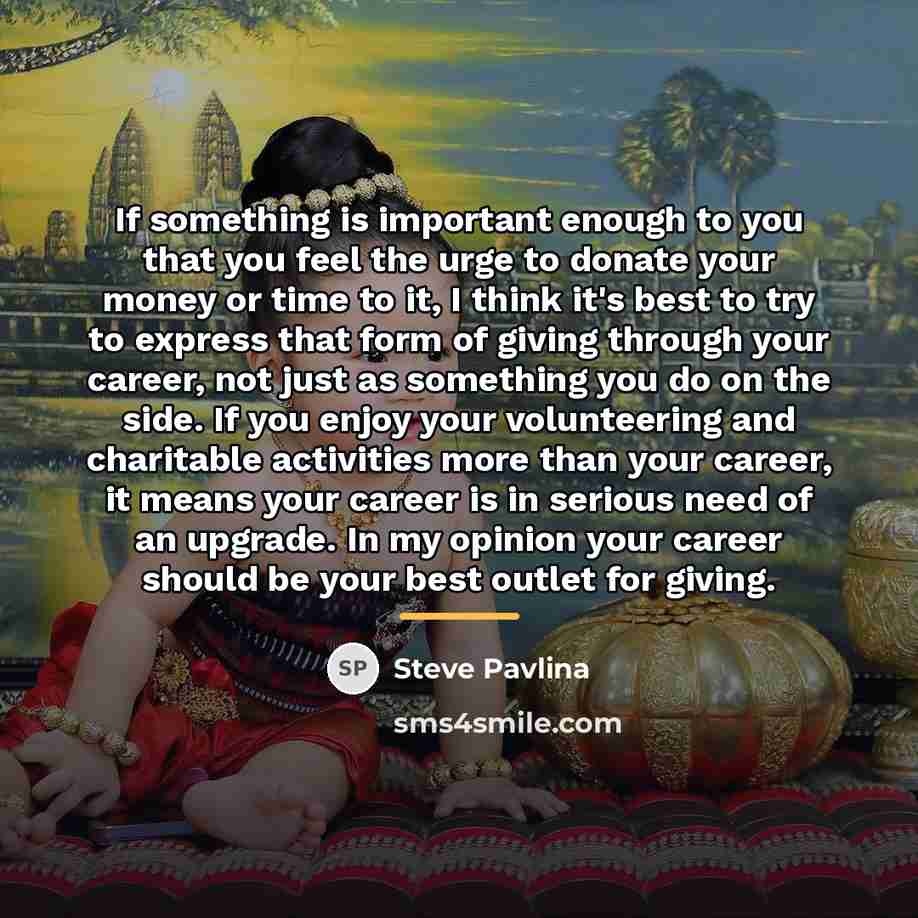 “If something is important enough to you that you feel…” quote by Steve Pavlina