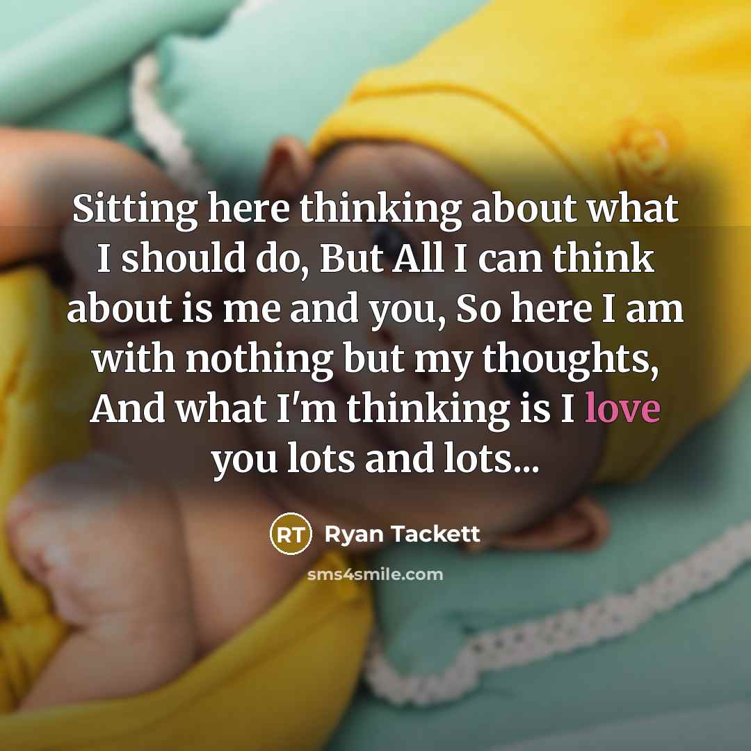 “Sitting here thinking about what I should do, But All…” quote by Ryan Tackett