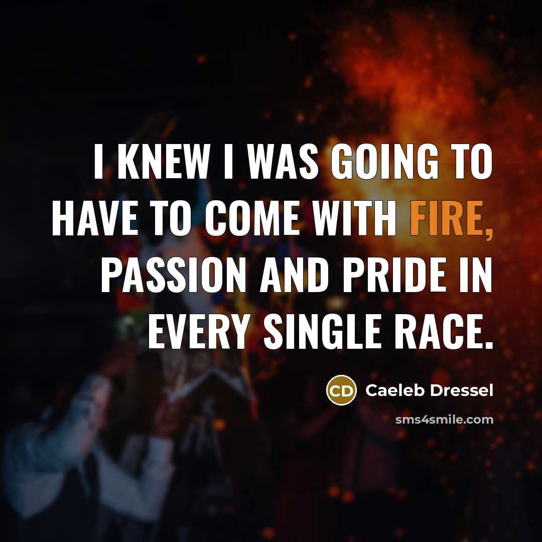 “I knew I was going to have to come with…” quote by Caeleb Dressel
