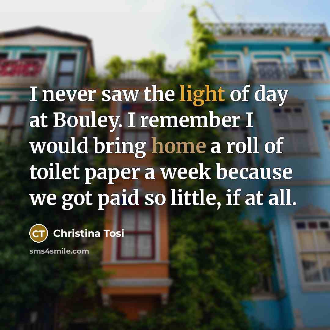 “I never saw the light of day at Bouley. I…” quote by Christina Tosi