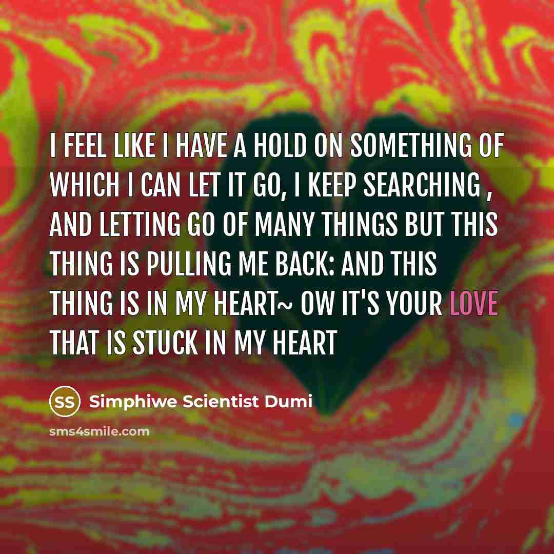 “I feel like I have a hold on something of…” quote by Simphiwe Scientist Dumi