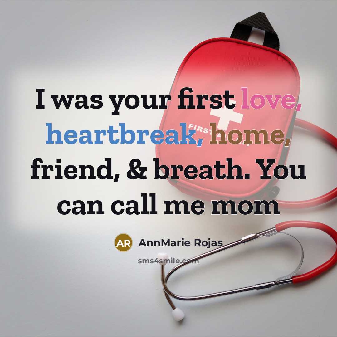 “I was your first love, heartbreak, home, friend, & breath.…” quote by AnnMarie Rojas