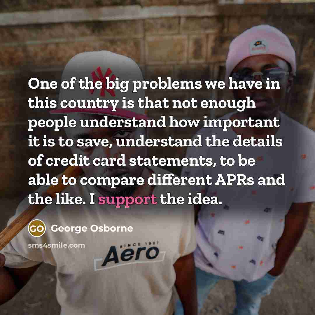 “One of the big problems we have in this country…” quote by George Osborne
