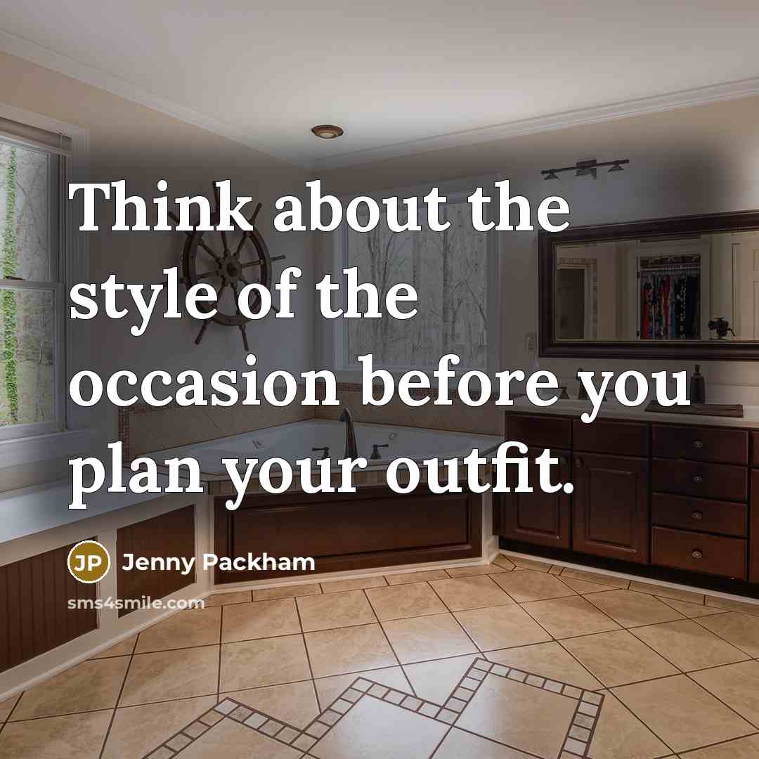 “Think about the style of the occasion before you plan…” quote by Jenny Packham