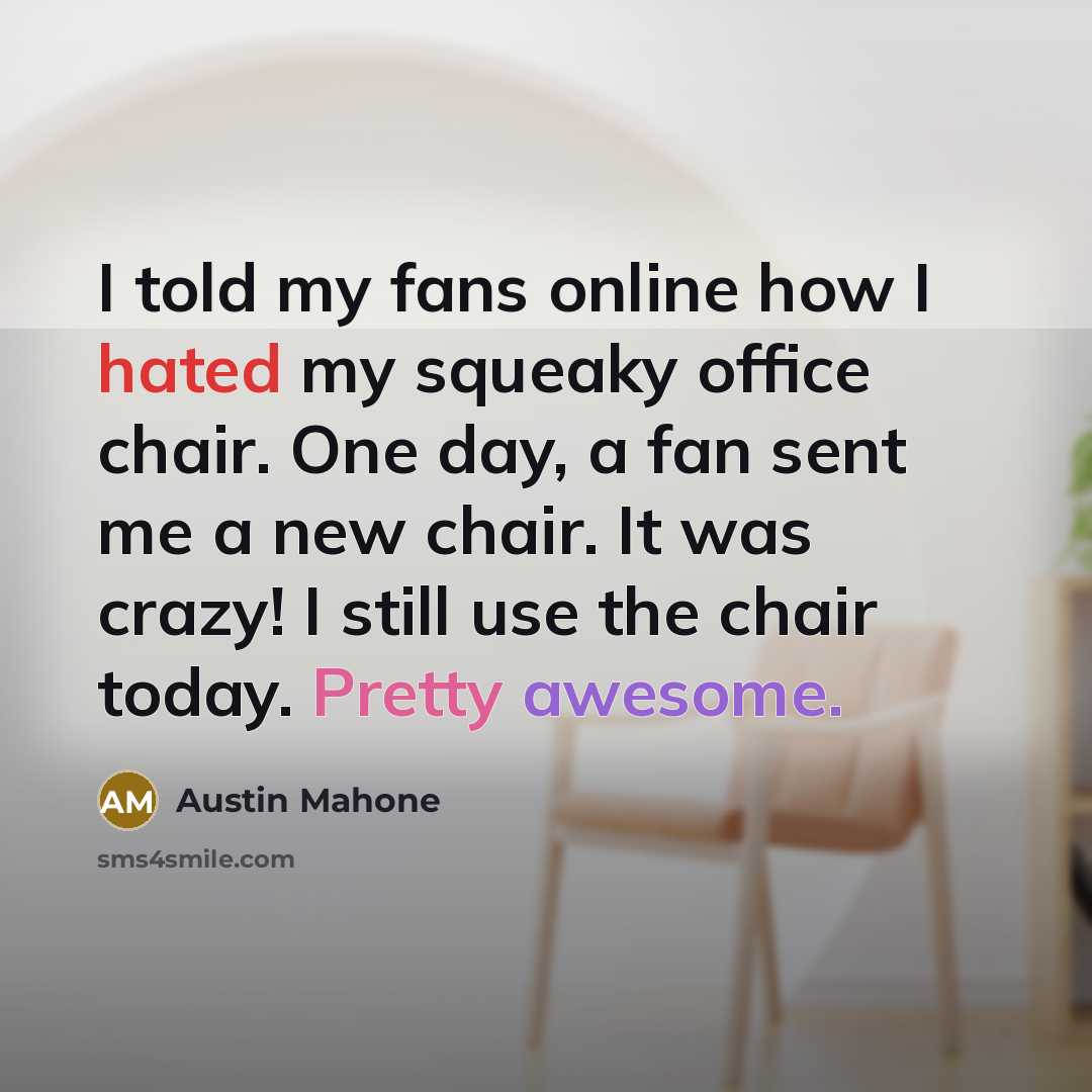 “I told my fans online how I hated my squeaky…” quote by Austin Mahone