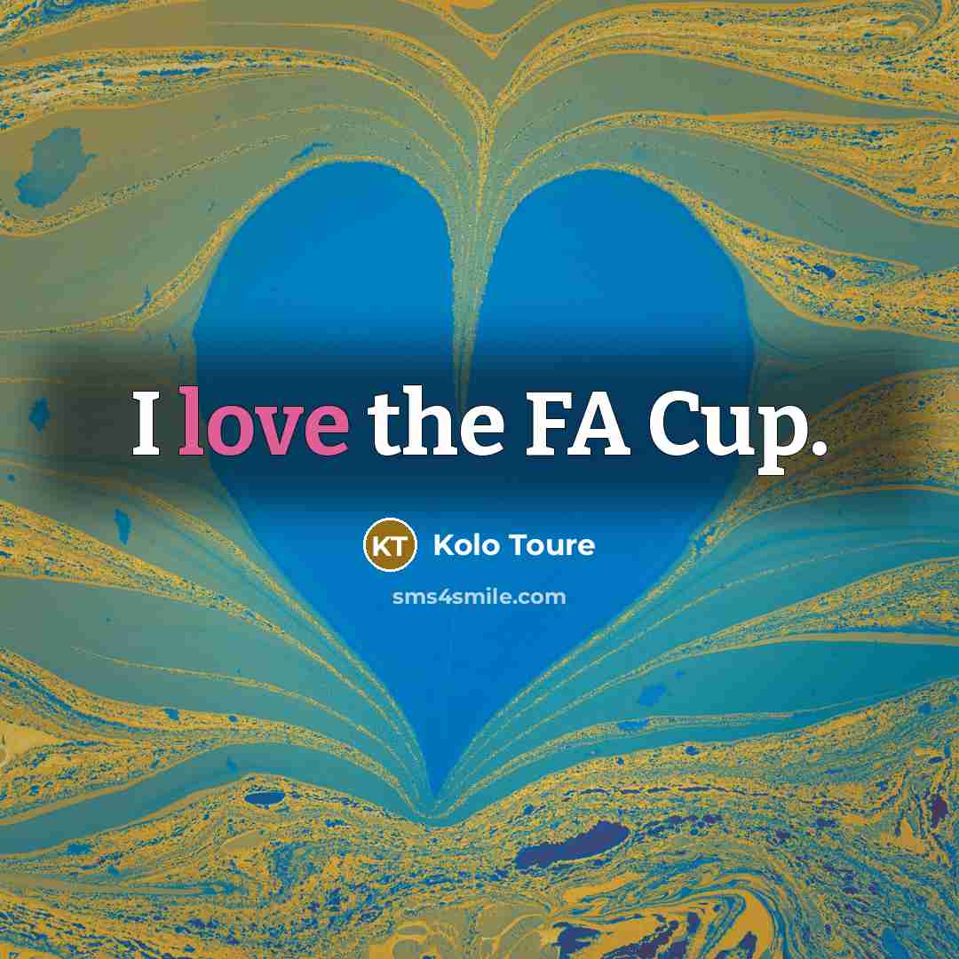 “I love the FA Cup.…” quote by Kolo Toure