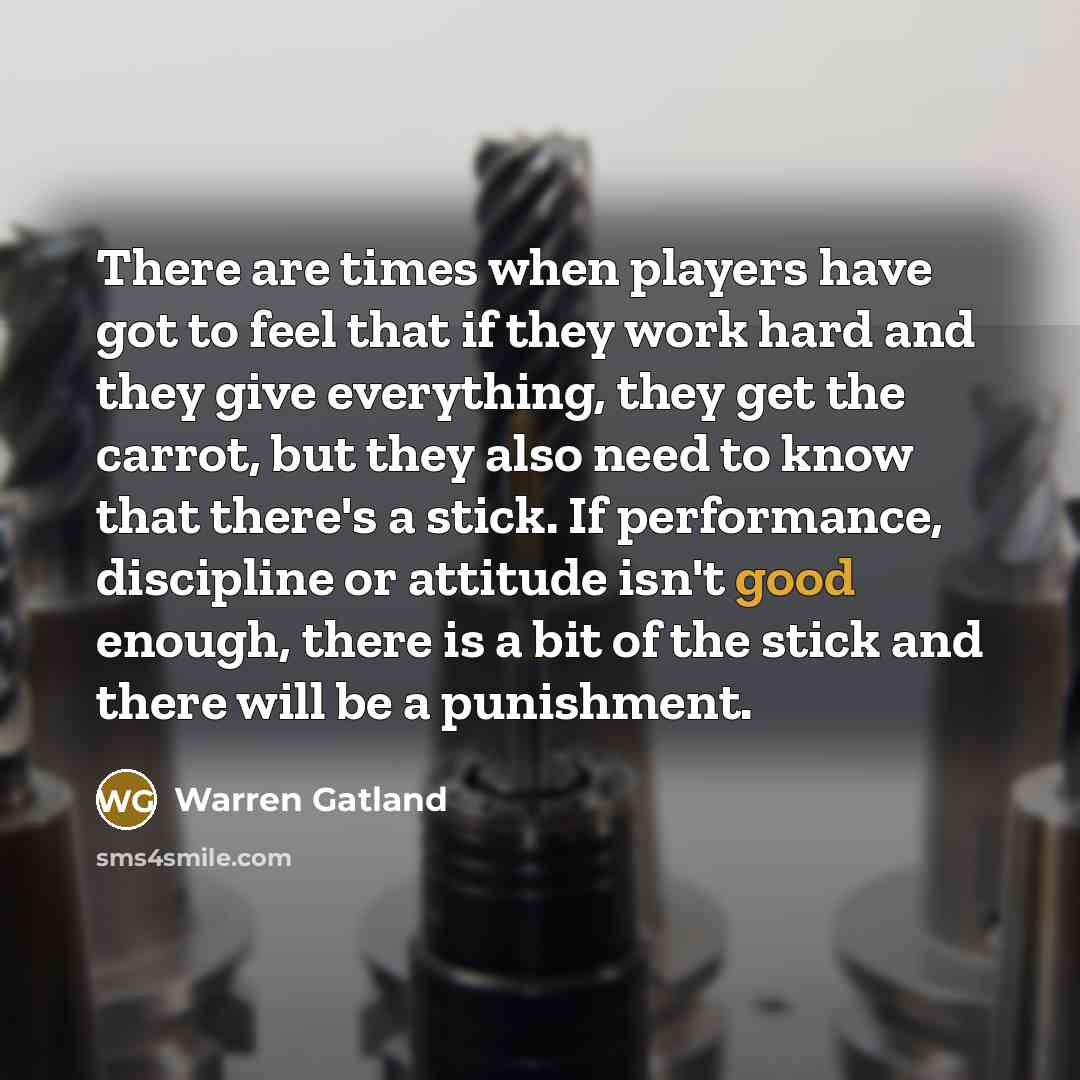 “There are times when players have got to feel that…” quote by Warren Gatland