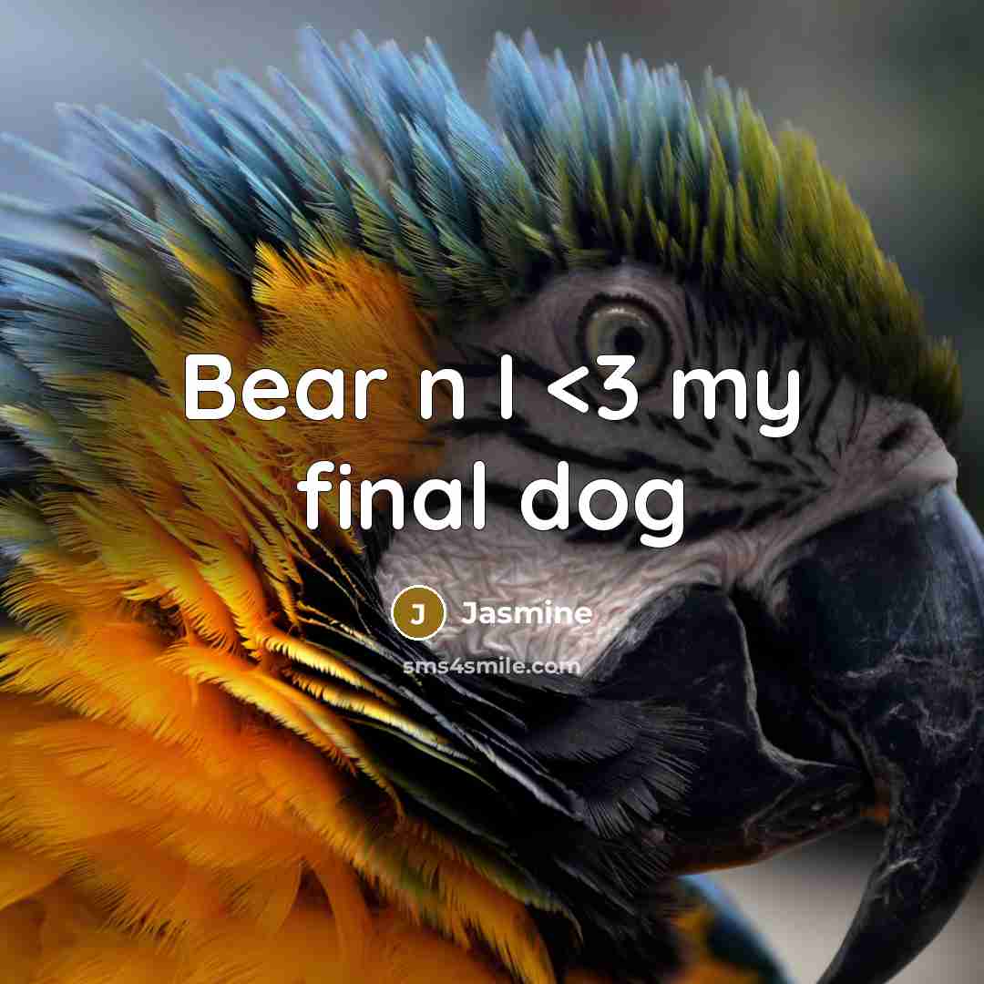 “Bear n I” quote by Jasmine
