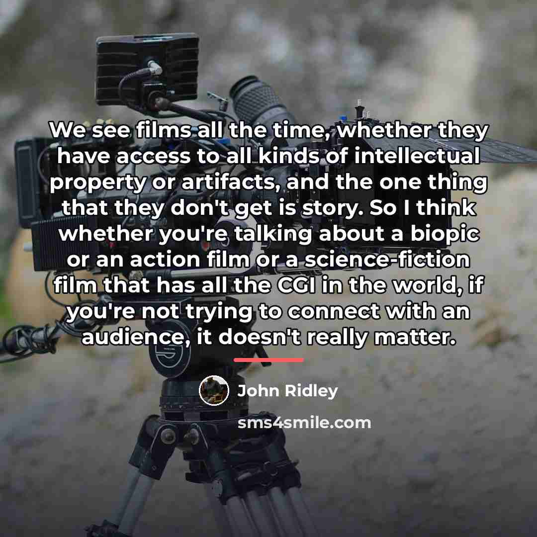 “We see films all the time, whether they have access…” quote by John Ridley