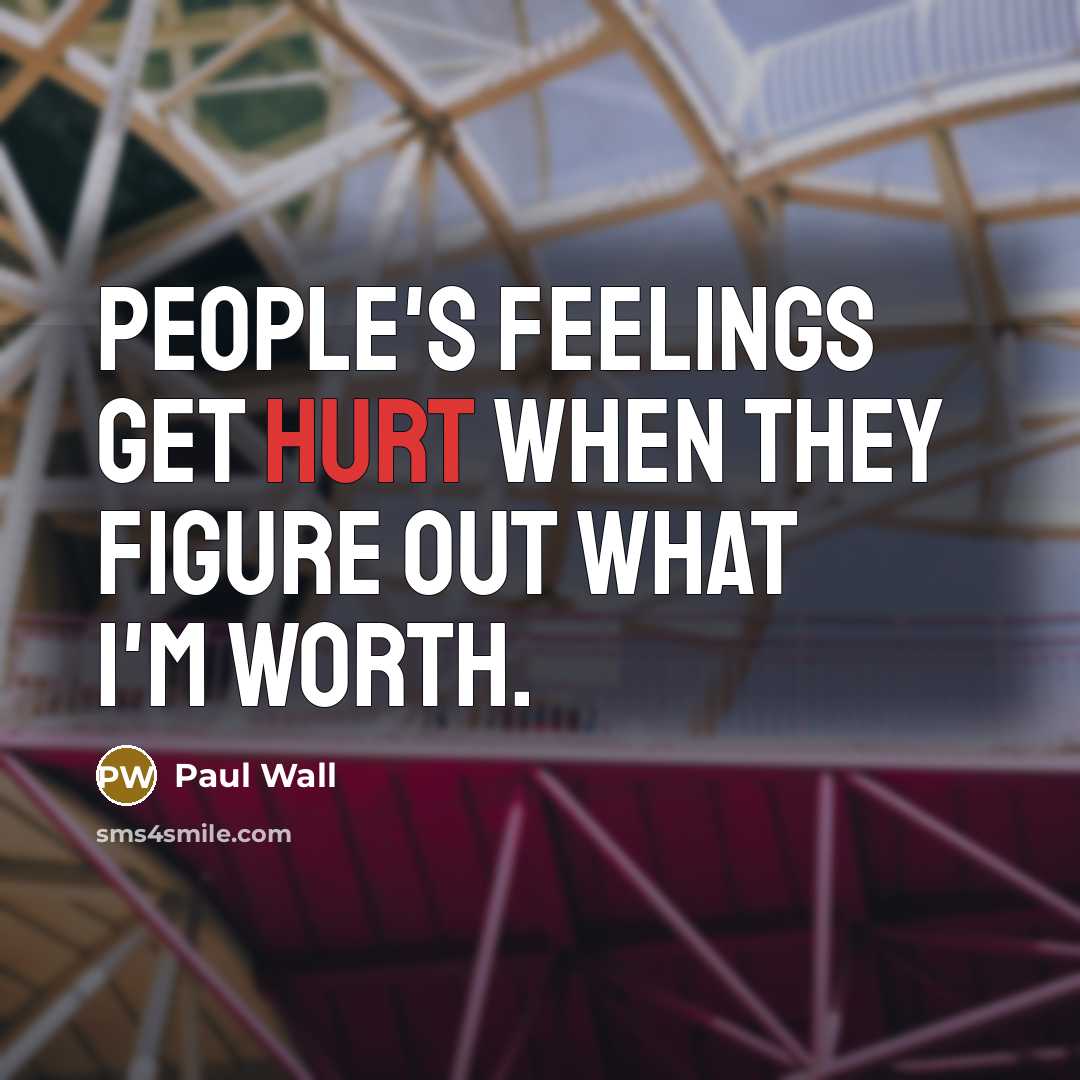 “People's feelings get hurt when they figure out what I'm…” quote by Paul Wall