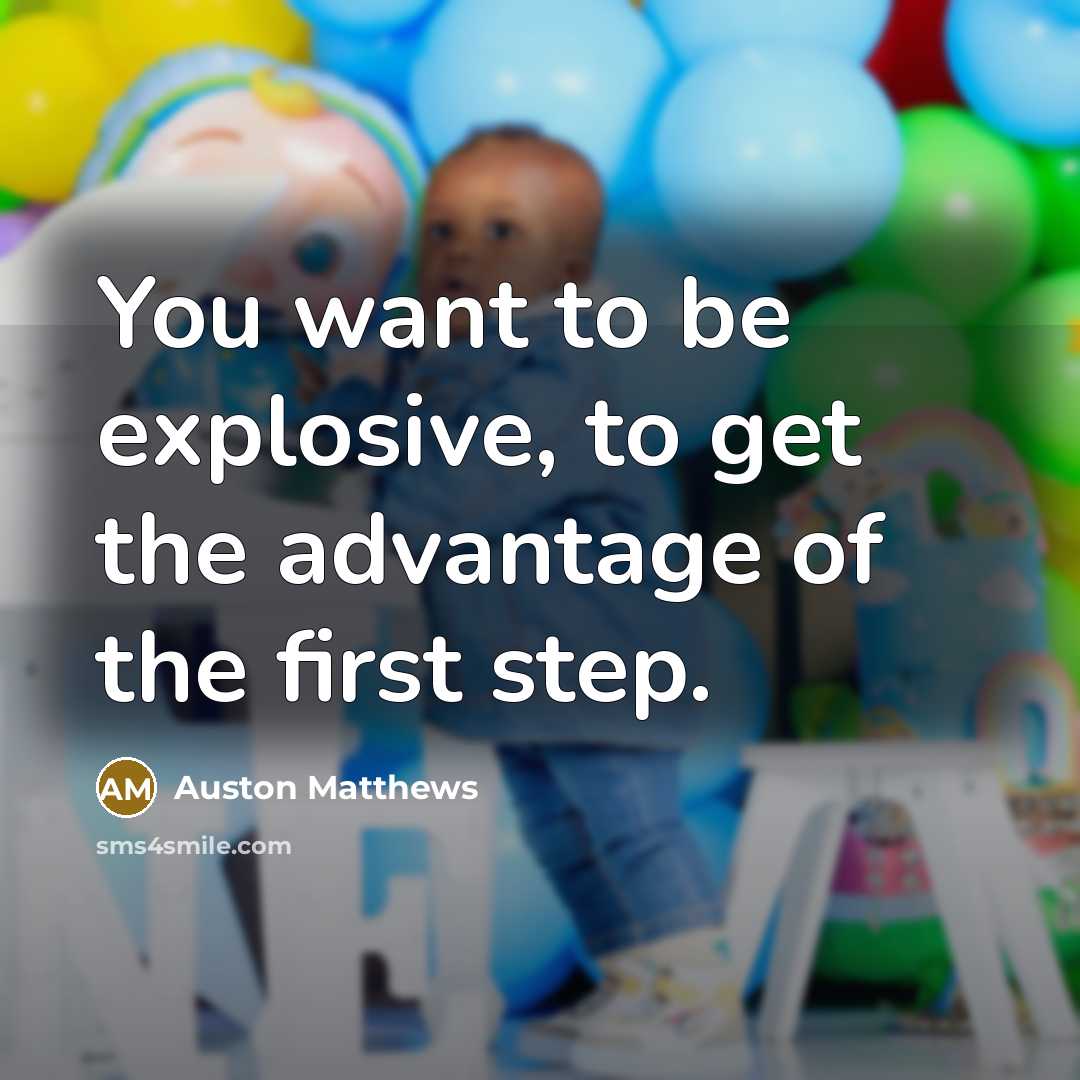 “You want to be explosive, to get the advantage of…” quote by Auston Matthews