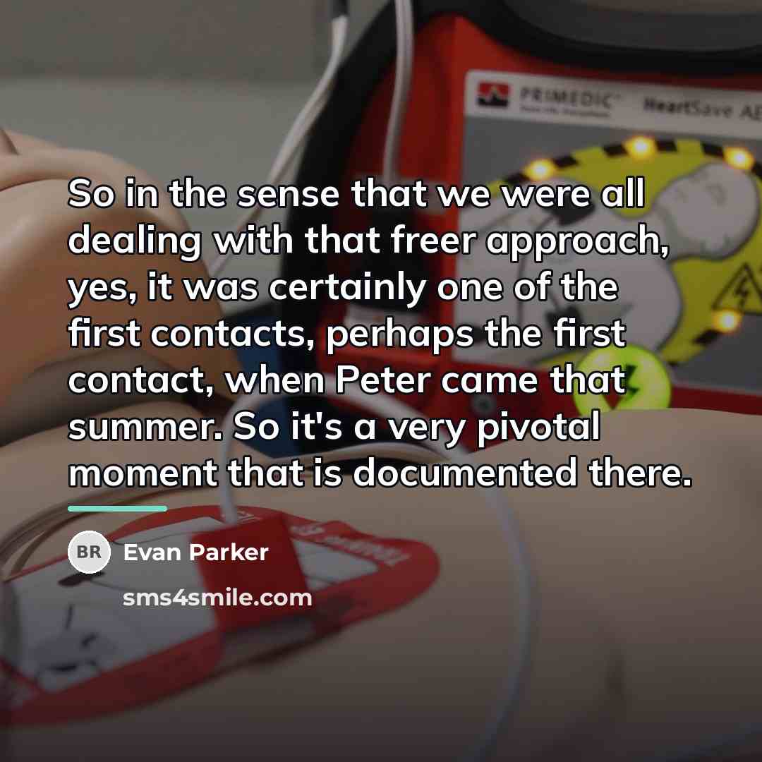 “So in the sense that we were all dealing with…” quote by Evan Parker