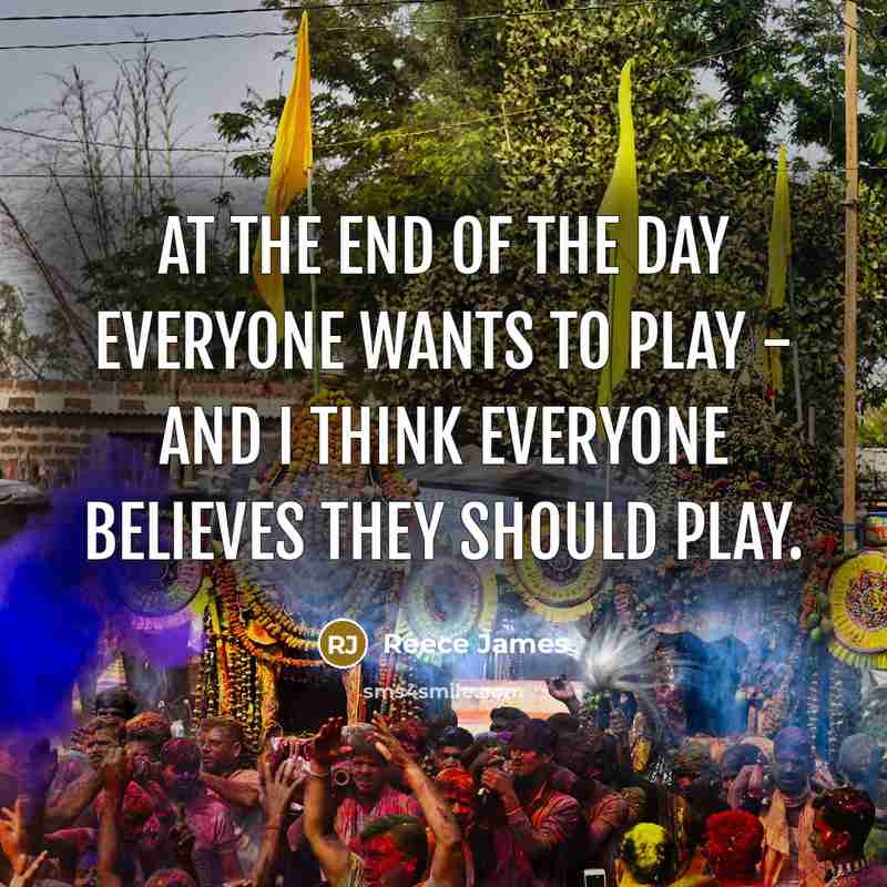 “At the end of the day everyone wants to play…” quote by Reece James