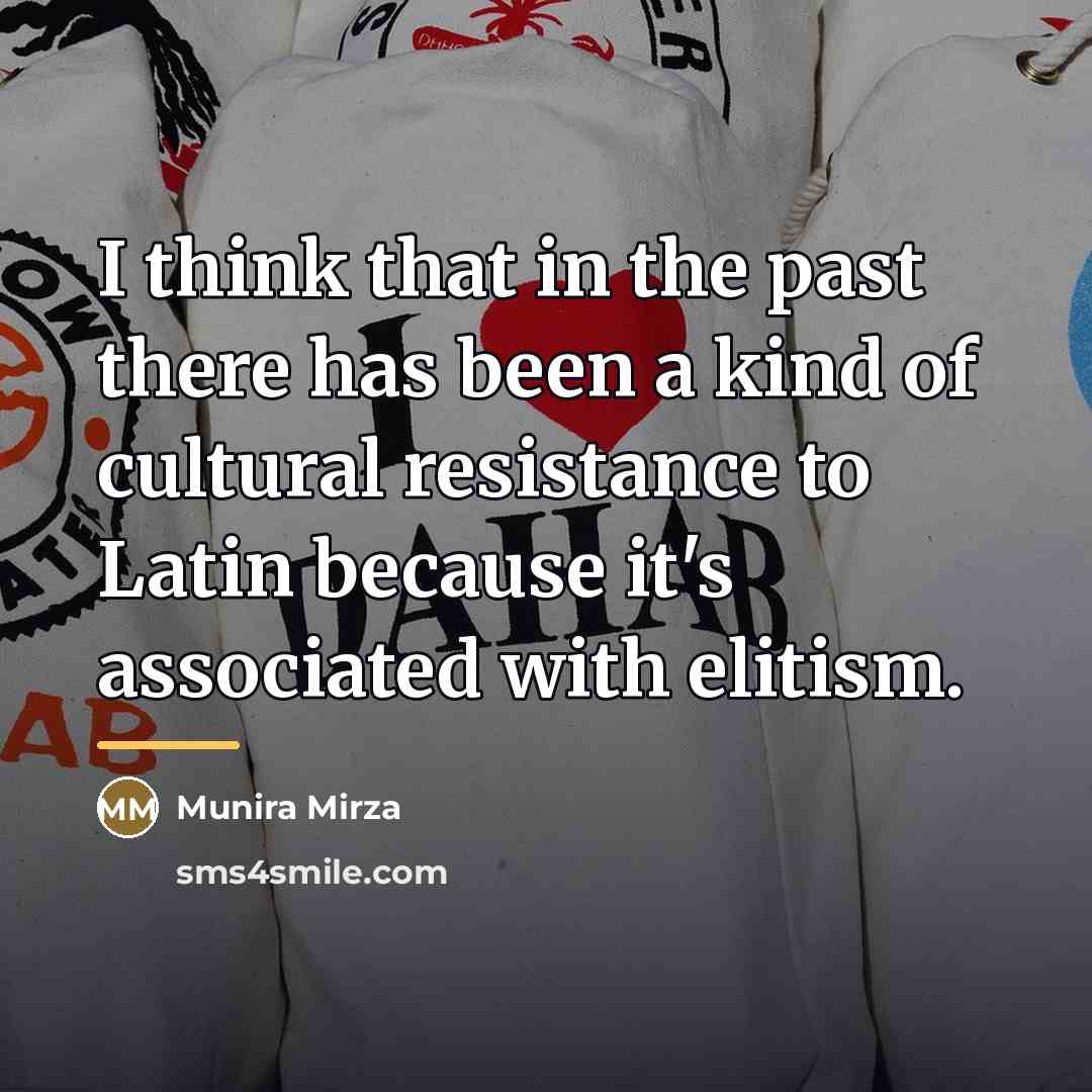“I think that in the past there has been a…” quote by Munira Mirza