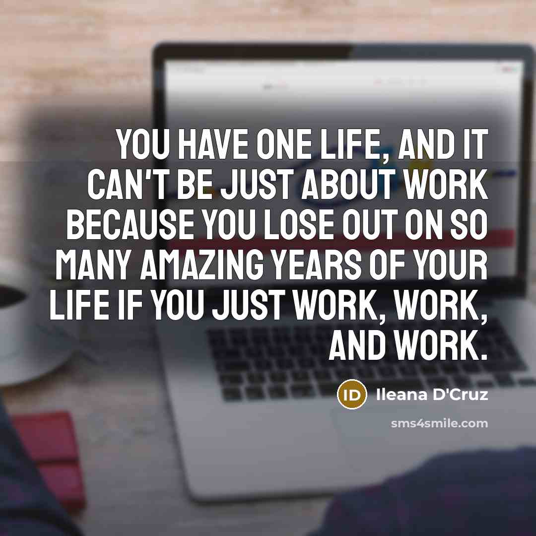 “You have one life, and it can't be just about…” quote by Ileana D'Cruz