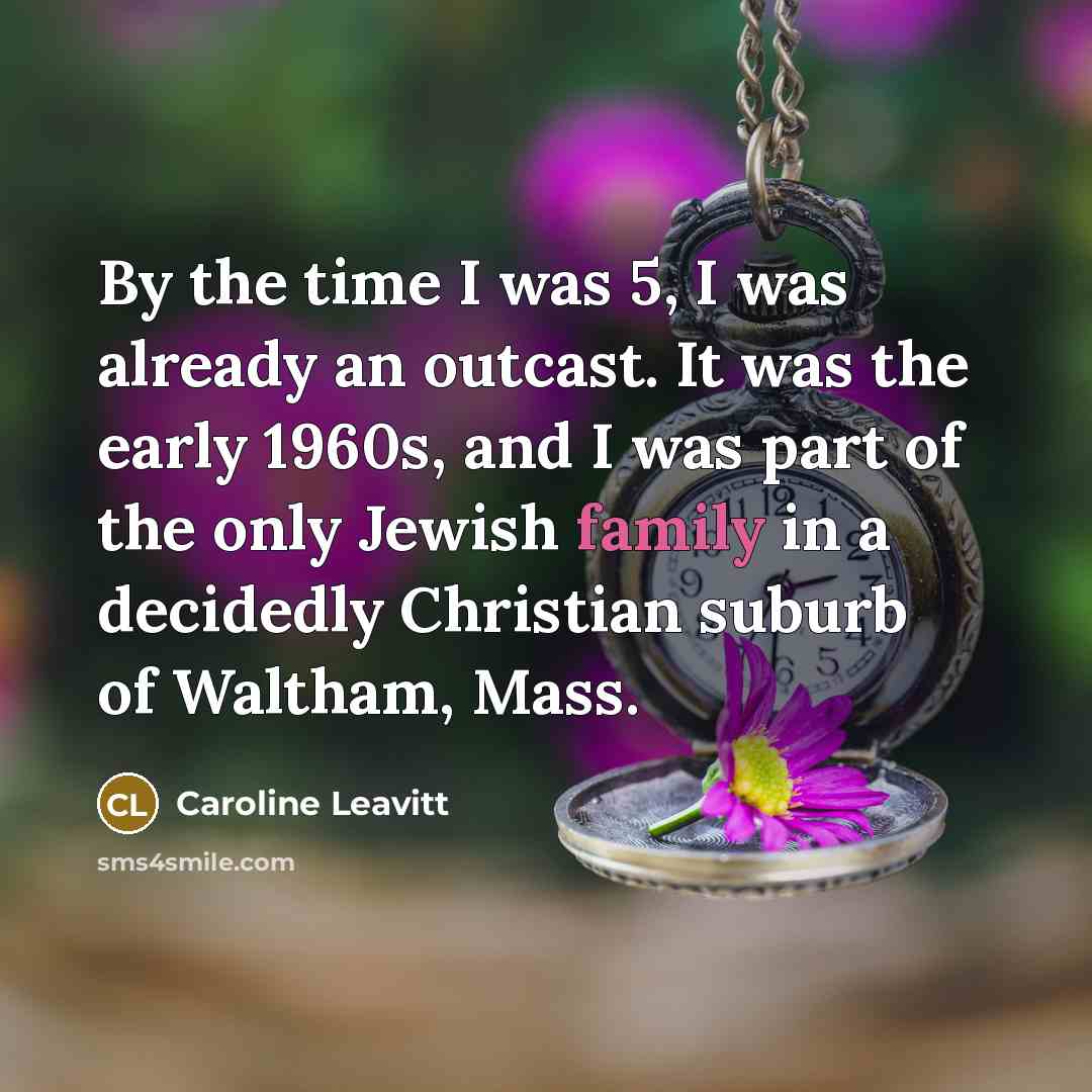 “By the time I was 5, I was already an…” quote by Caroline Leavitt