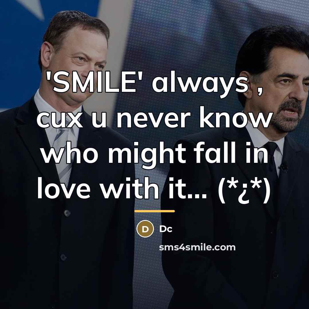 “'SMILE' always , cux u never know who might fall…” quote by Dc