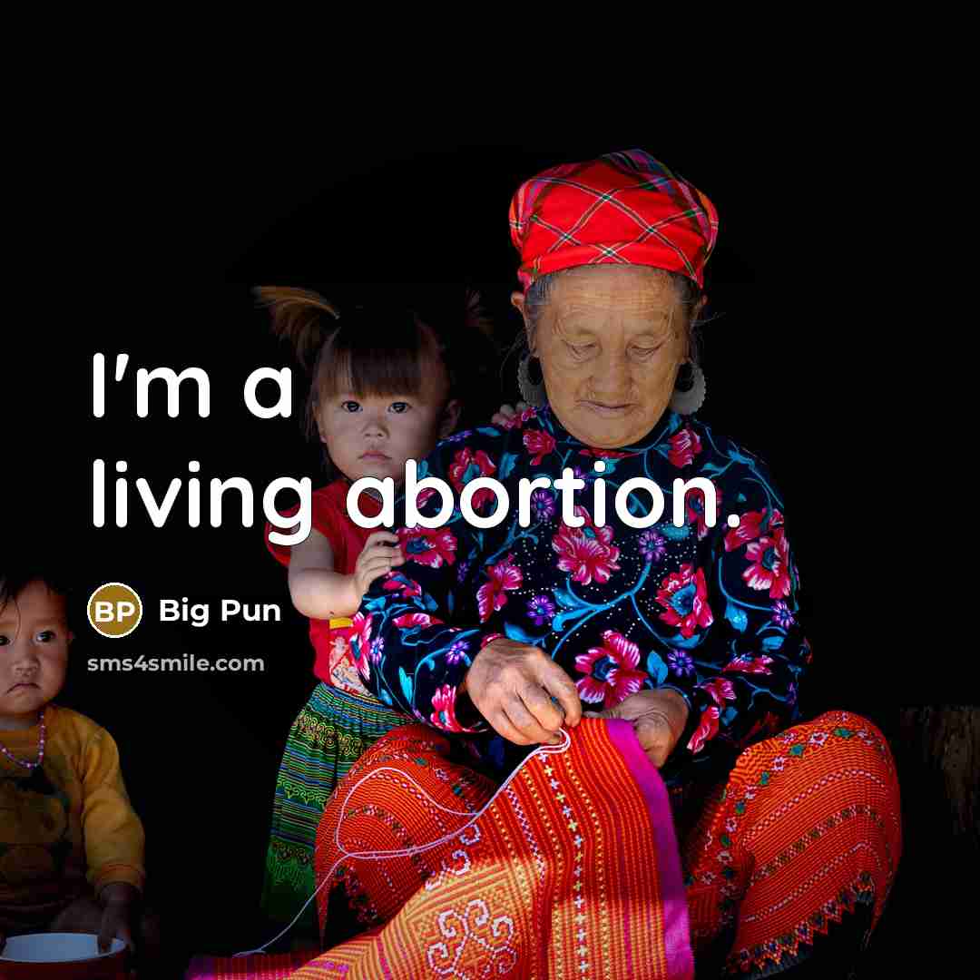 “I'm a living abortion.…” quote by Big Pun