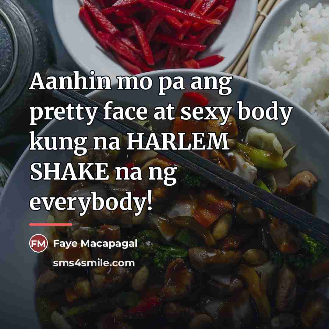 “Aanhin mo pa ang pretty face at sexy body kung…” quote by Faye Macapagal