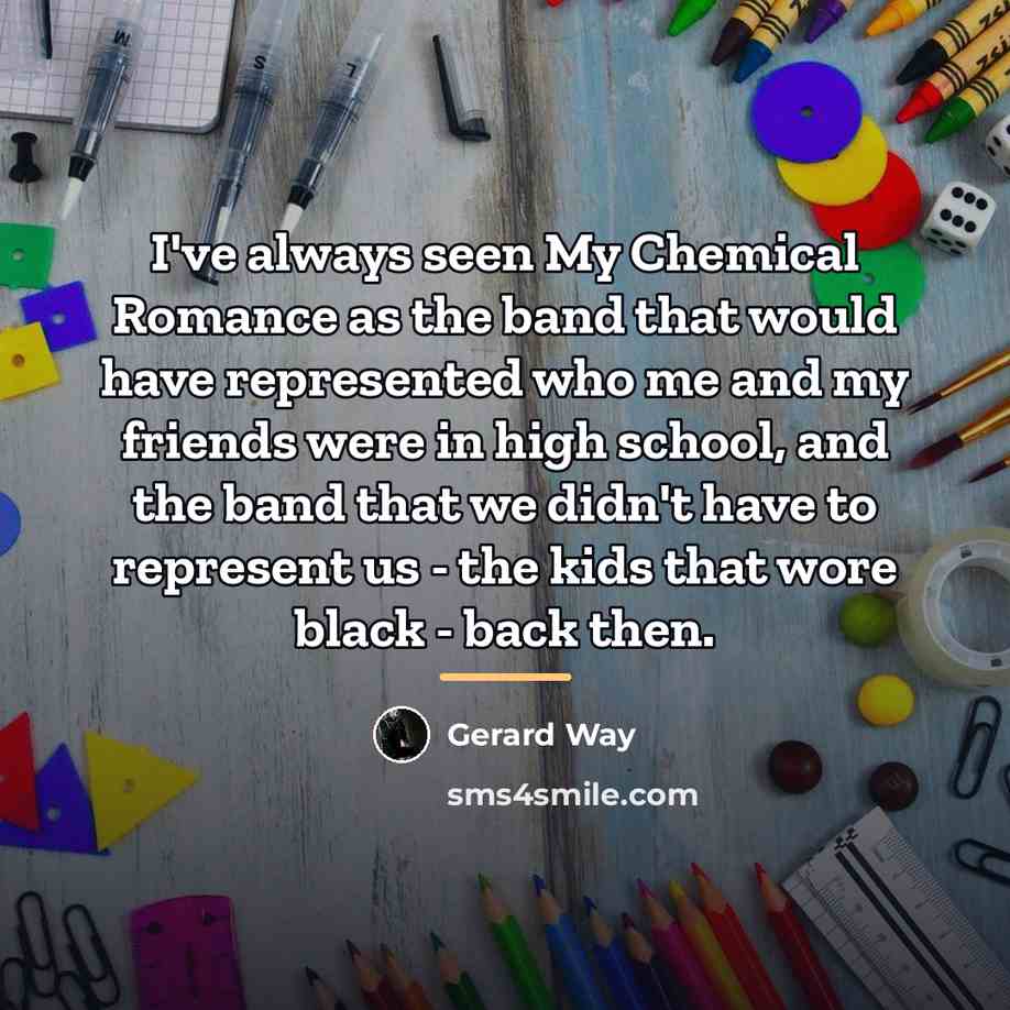 “I've always seen My Chemical Romance as the band that…” quote by Gerard Way