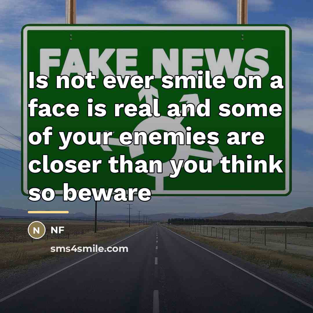“Is not ever smile on a face is real and…” quote by NF