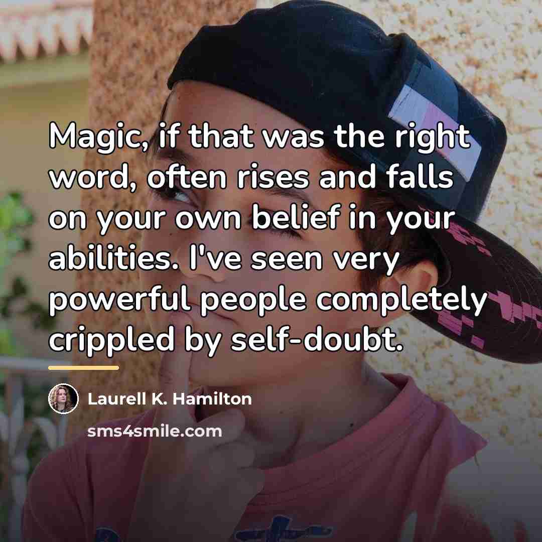 “Magic, if that was the right word, often rises and…” quote by Laurell K. Hamilton