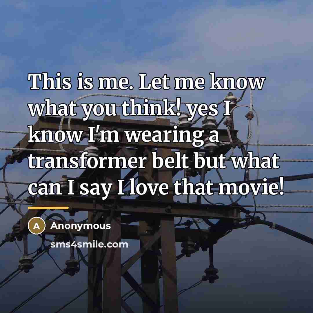 “This is me. Let me know what you think! yes…” quote by Anonymous