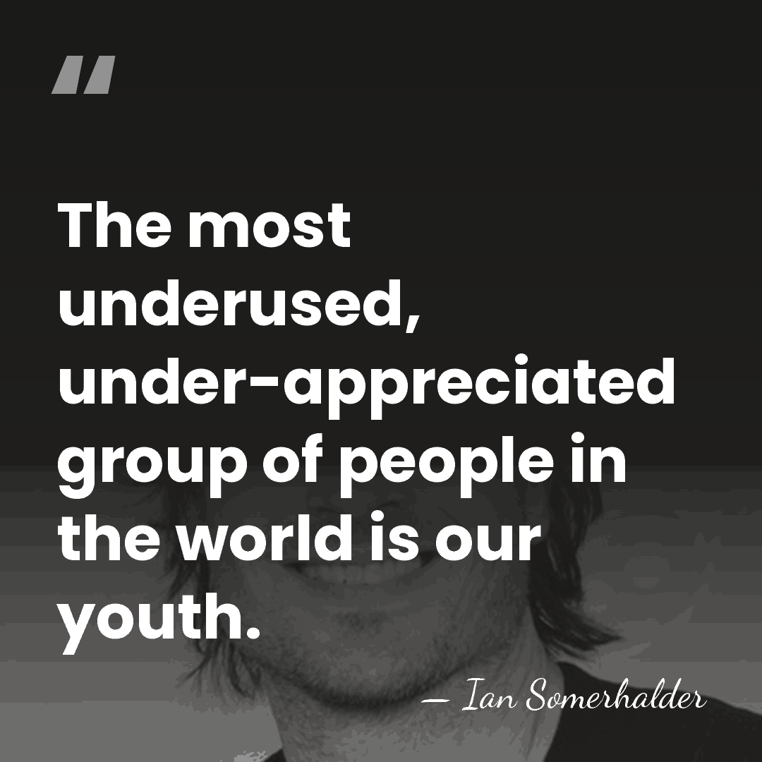 The most underused, under-appreciated group of people in the world is our&hellip; - Ian Somerhalder