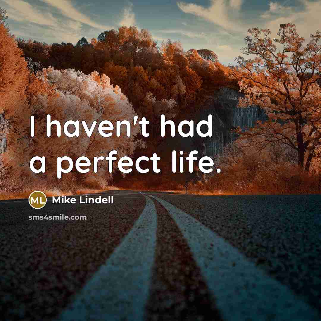 “I haven't had a perfect life.…” quote by Mike Lindell
